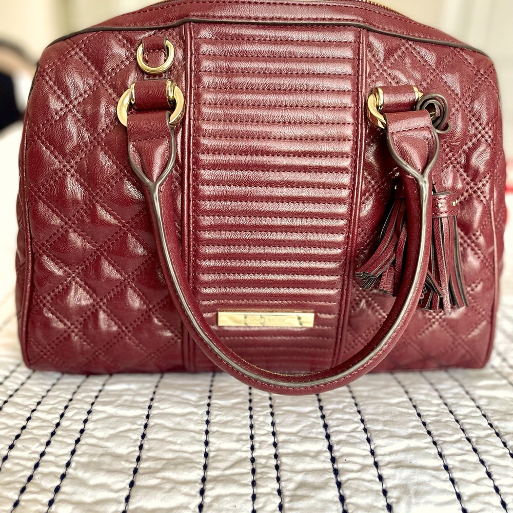 Anne Klein burgundy purse